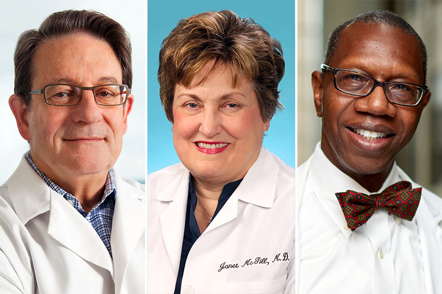 American College of Physicians recognizes 3 faculty members Take the